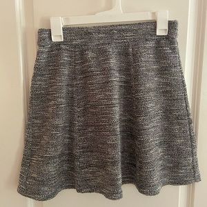 Tweed mini skirt